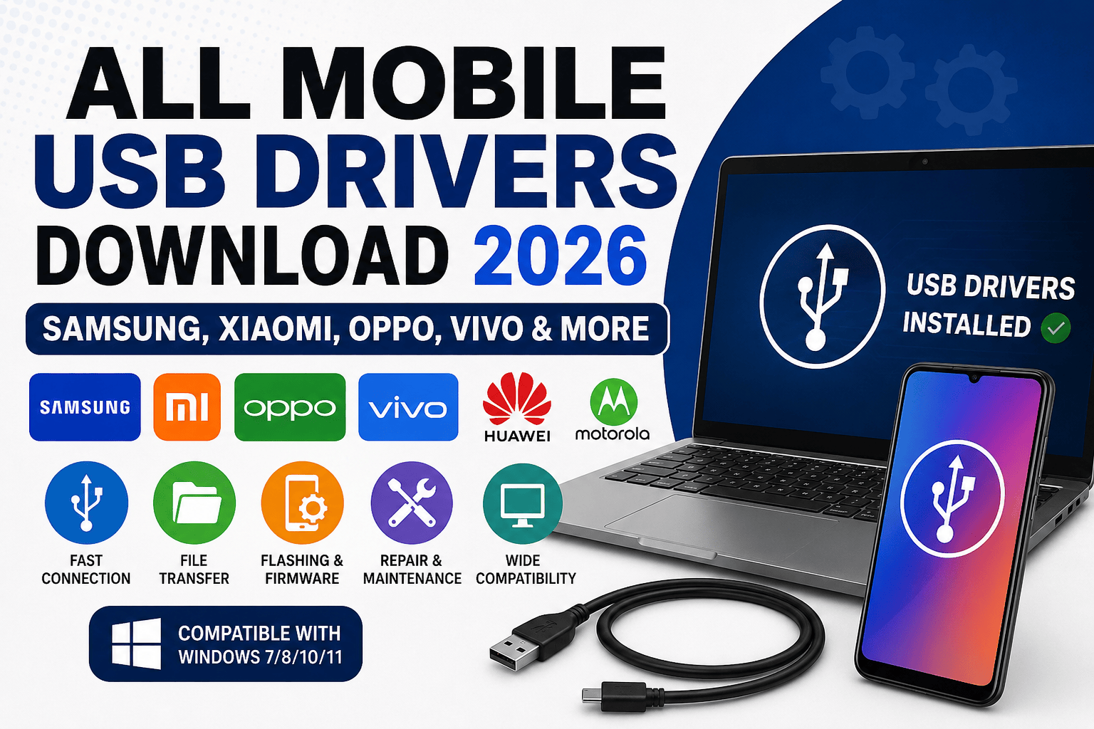 All Mobile USB Drivers Download 2026