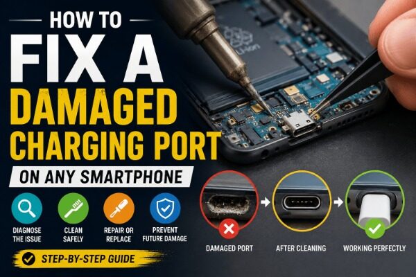 How to Fix a Damaged Charging Port on Any Smartphone (2026 Guide)