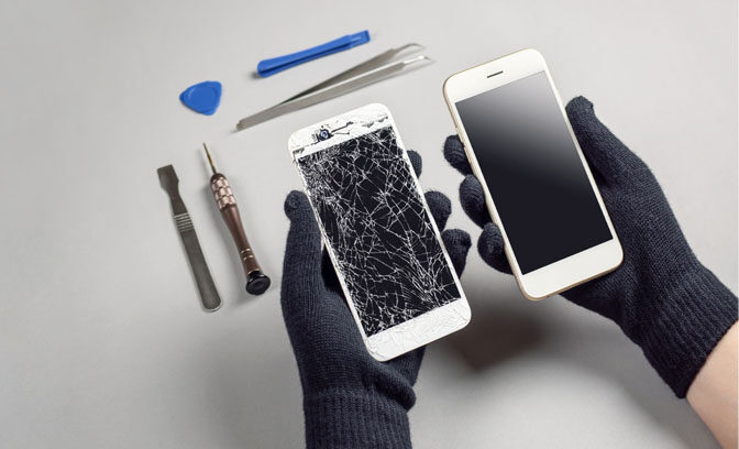 First Aid Guide for Cracked Screen Phones