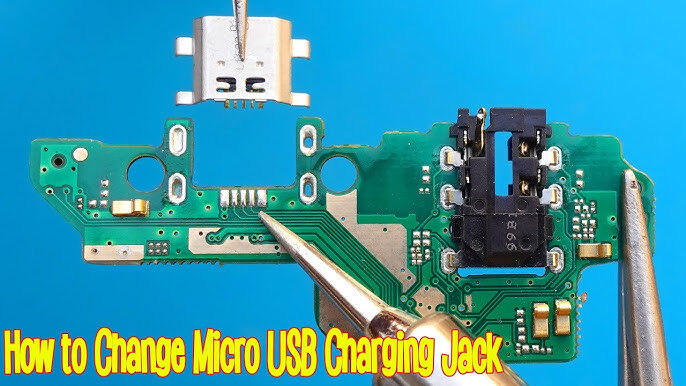 How to change cell phone charging connector on android