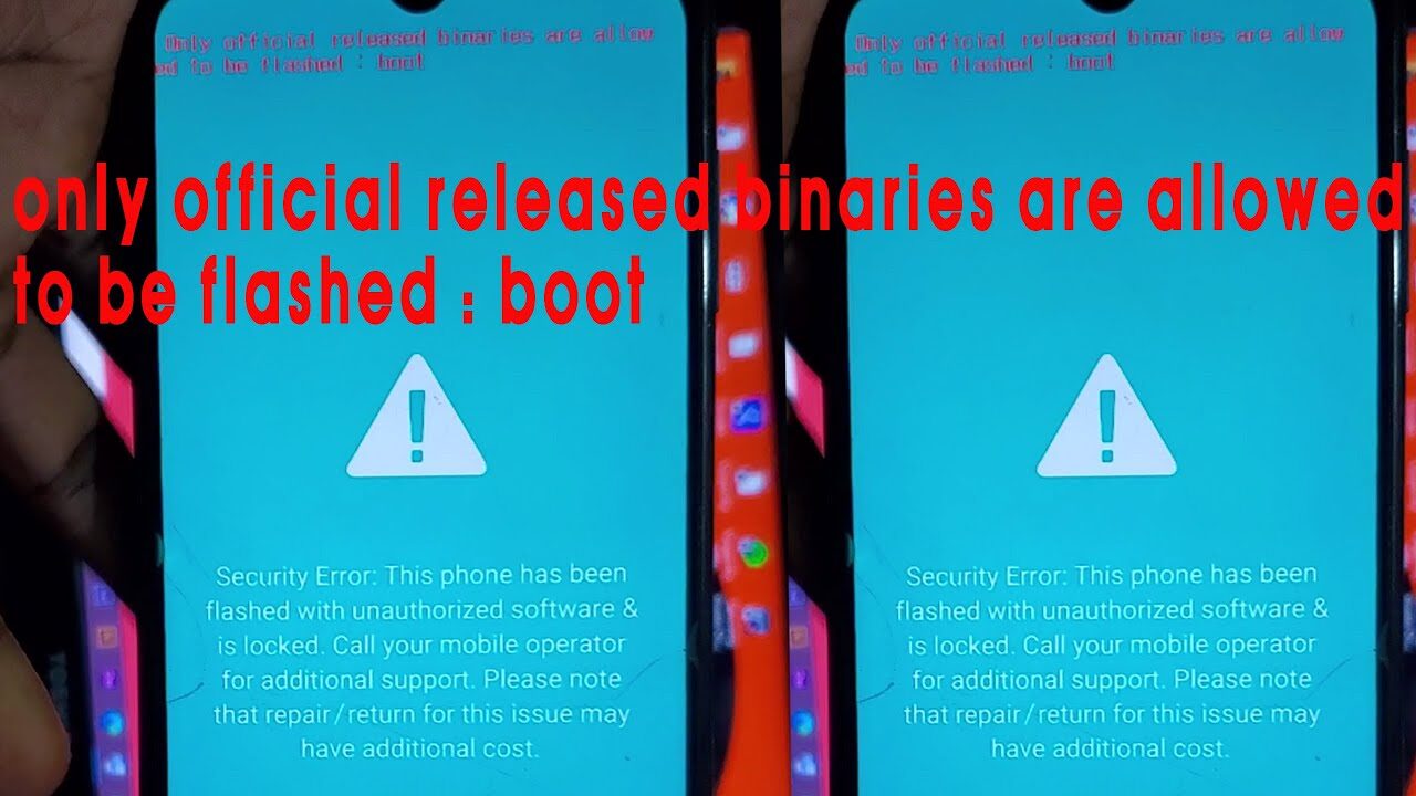 Only Official Released Binaries Are Allowed – Causes and Fixes (2026)